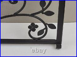 Longaberger 30 x 23 Wrought Iron Hanging Wall Decor Arch Dogwood Trellis