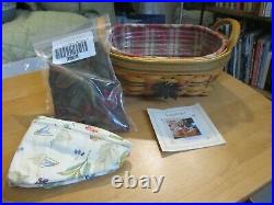 Longaberger 4 Serving Baskets Large Small AUTUMN HARVEST & DAILY BLESSINGS Combo