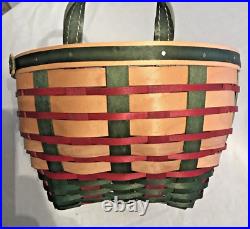 Longaberger 8 American Crafts Traditions ACT WORK Basket Protector & Lid New