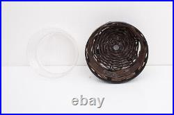 Longaberger Accents On the Veranda Collection Round Basket Metal Frame Outdoor 2