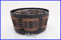 Longaberger Accents On the Veranda Collection Round Basket Metal Frame Outdoor 2
