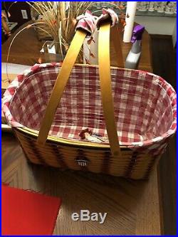 Longaberger All-American Collection Hostess Block Party Basket Set, Pre-owned