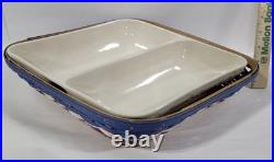 Longaberger American Celebration Wave Basket w Ivory Bowl 2010 Patriotic SIGNED