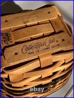 Longaberger American Craft Traditions Small 1999 Collectors Edition Club USA