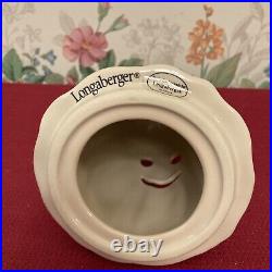 Longaberger BOO! BASKET GHOST TOPPER ONLY RARE 2013 NEWithORG. BOX #32269 /TAG