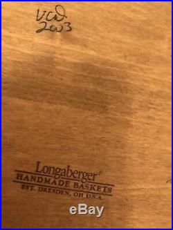 Longaberger Basket Canister Set with Plastic Inserts, Lids, Liners & Lids