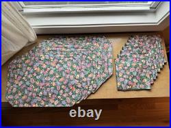 Longaberger Basket Easter Egg Placemats and Napkins Set of 8 Placesettings