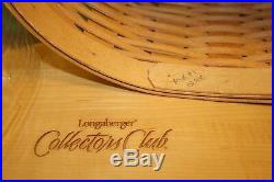 Longaberger Basket Harmony Set of 5 Collectors Club 2001