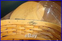 Longaberger Basket Harmony Set of 5 Collectors Club 2001