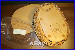 Longaberger Basket Harmony Set of 5 Collectors Club 2001