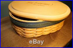 Longaberger Basket Harmony Set of 5 Collectors Club 2001