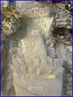 Longaberger Basket Liner Mixed Lot 24 Various Sizes, Colors and Cake Box only