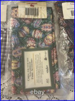 Longaberger Basket Liner Mixed Lot 24 Various Sizes, Colors and Cake Box only