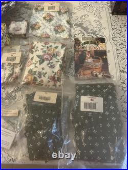Longaberger Basket Liner Mixed Lot 24 Various Sizes, Colors and Cake Box only