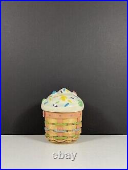 Longaberger Basket Little Cupcake Set Collectors Club Exclusive Gift 2006