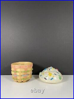 Longaberger Basket Little Cupcake Set Collectors Club Exclusive Gift 2006