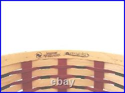Longaberger Basket Protector Lid Holiday American Craft Traditions Christmas NEW
