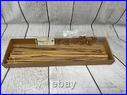 Longaberger Basket Repair Kit Weave Leather Tacks Dowel Wood 88393 NICE