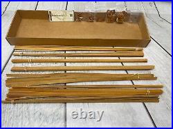 Longaberger Basket Repair Kit Weave Leather Tacks Dowel Wood 88393 NICE