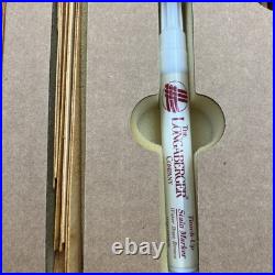 Longaberger Basket Repair Kit Weave Leather Tacks Wood New Unused 82961