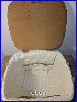 Longaberger Basket Vintage 1987 Bears Autographed By Dave Longaberger Very Rare