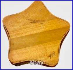 Longaberger Baskets Christmas 2001 Shining Star Collection Nesting Lot of 3