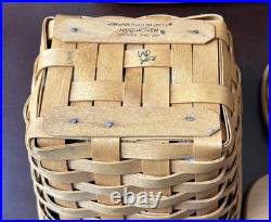 Longaberger Baskets Diskette, Business Card, Tall Key, Envelope & Magazine Longaberger Baskets Diskette, Business Card, Tall Key, Envelope & Magazine