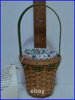 Longaberger-Baskets-New (Open)-Collector's Club May Series Mini Daffodil Basket