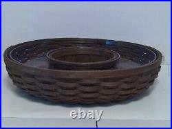 Longaberger Baskets New (Open) Large Wreath Basket Combo