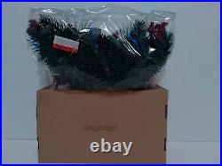 Longaberger Baskets New (Open) Large Wreath Basket Combo