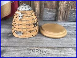 Longaberger Bee Hive Basket Set