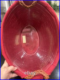 Longaberger Beverage Tub Basket with Wrought Iron Stand