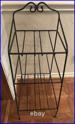 Longaberger Bin Organizer Stand with3 Baskets