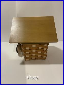 Longaberger Birdhouse Bird House Basket Collectors Club Lid Combo 11477 EUC Longaberger Birdhouse Bird House Basket Collectors Club Lid Combo 11477 EUC