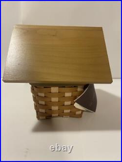 Longaberger Birdhouse Bird House Basket Collectors Club Lid Combo 11477 EUC Longaberger Birdhouse Bird House Basket Collectors Club Lid Combo 11477 EUC