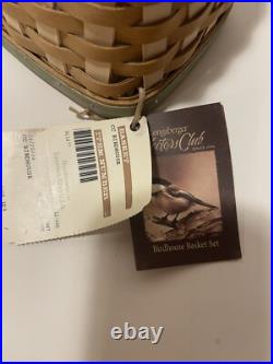 Longaberger Birdhouse Bird House Basket Collectors Club Lid Combo 11477 EUC Longaberger Birdhouse Bird House Basket Collectors Club Lid Combo 11477 EUC