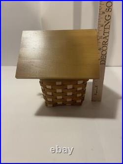 Longaberger Birdhouse Bird House Basket Collectors Club Lid Combo 11477 EUC Longaberger Birdhouse Bird House Basket Collectors Club Lid Combo 11477 EUC