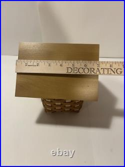 Longaberger Birdhouse Bird House Basket Collectors Club Lid Combo 11477 EUC Longaberger Birdhouse Bird House Basket Collectors Club Lid Combo 11477 EUC