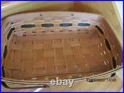 Longaberger Black Gold Medium Gathering Team Sp Basket Set shipping included