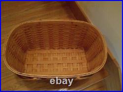 Longaberger Block Party Basket Set with Lid All American 02 shipping included