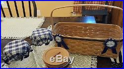 Longaberger Blue Ribbon Collection Basket Sets