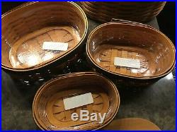 Longaberger CC Harmony Basket Set (#1-5) MINT IN BOXES