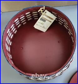 Longaberger CIRCUS Basket with ELEPHANT Lid 2014 Collector's Club Excellent