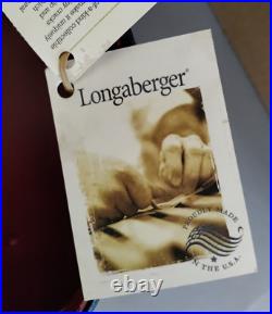 Longaberger CIRCUS Basket with ELEPHANT Lid 2014 Collector's Club Excellent