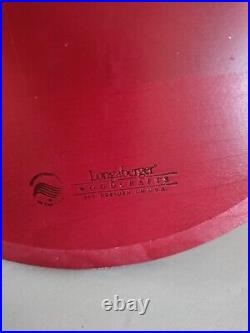 Longaberger CIRCUS Basket with ELEPHANT Lid 2014 Collector's Club Excellent