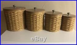 Longaberger Canister Basket Set
