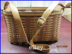 Longaberger Chestnut Carry All Basket Set