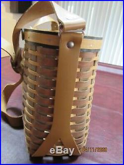 Longaberger Chestnut Carry All Basket Set