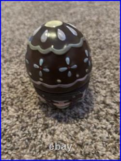 Longaberger Chocolate Egg Collector Basket Mini