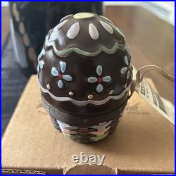 Longaberger Chocolate Egg Collectors Club Handmade Basket & 2012 Mini NEW